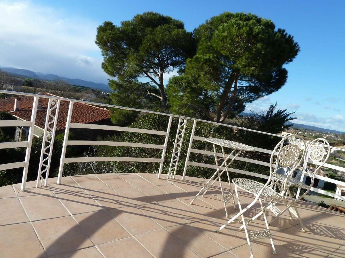 Bed and Breakfast Maison Butterfly à Puissalicon Extérieur photo