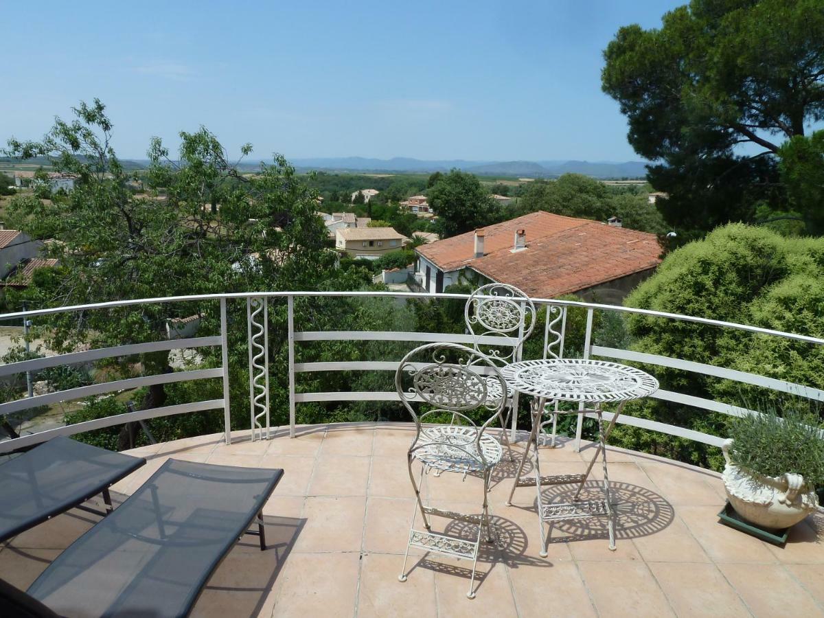 Bed and Breakfast Maison Butterfly à Puissalicon Extérieur photo